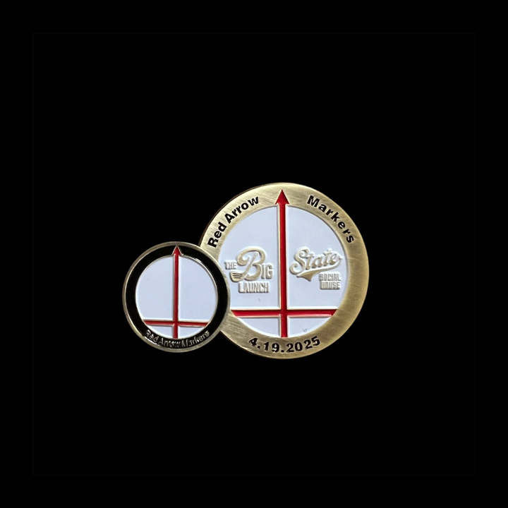 The Big Launch Pop Out Ball Marker